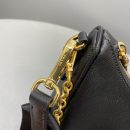 Prada System Nappa Patchwork Shoulder Bag Black For Women, Women's Bags 9.4in/24cm