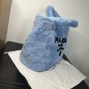 Prada Terry Tote Bag Blue For Women, Women's Bags 15.7in/40cm 1BG130_2DXO_F0D4O_V_MWO