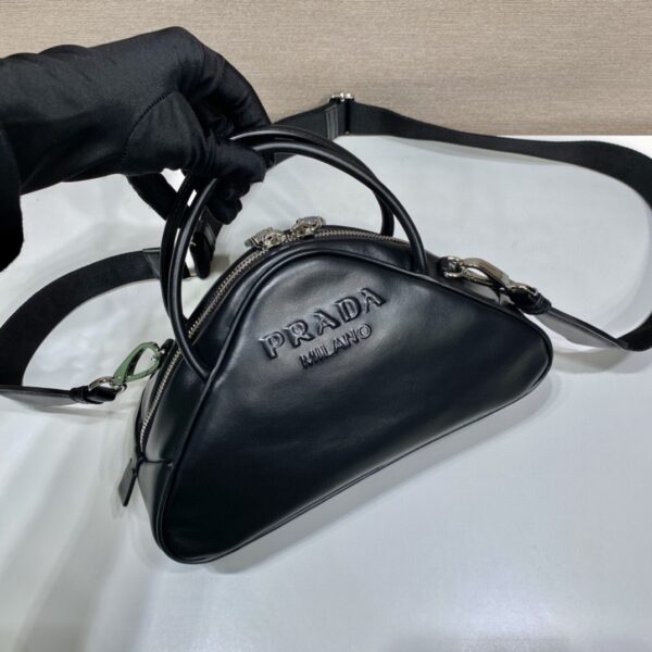 Prada Triangle Bag Black For Women, Women's Bags 9.8in/25cm 1BB082_2BYA_F0002_V_NEO