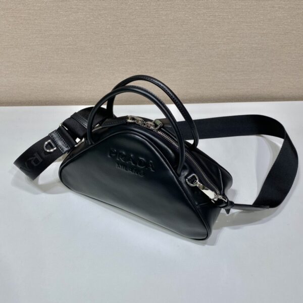 Prada Triangle Bag Black For Women, Women's Bags 9.8in/25cm 1BB082_2BYA_F0002_V_NEO