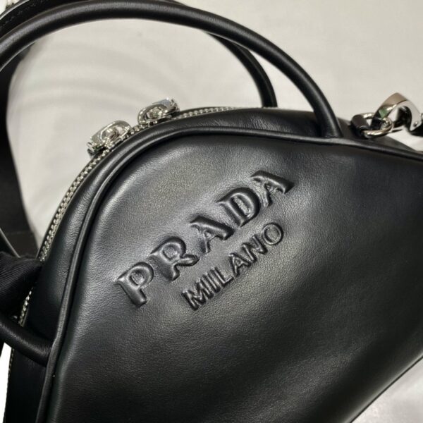 Prada Triangle Bag Black For Women, Women's Bags 9.8in/25cm 1BB082_2BYA_F0002_V_NEO