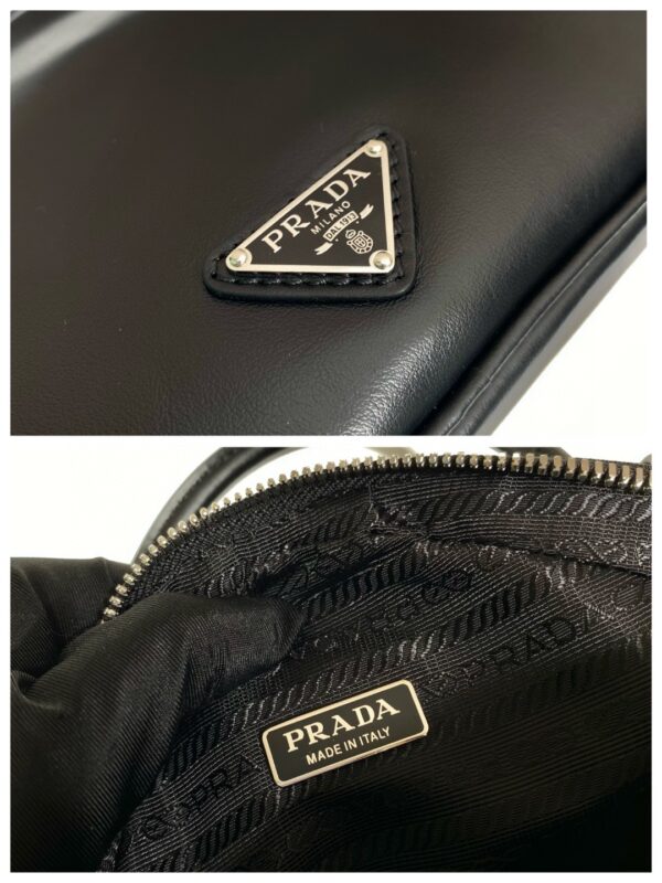 Prada Triangle Bag Black For Women, Women's Bags 9.8in/25cm 1BB082_2BYA_F0002_V_NEO