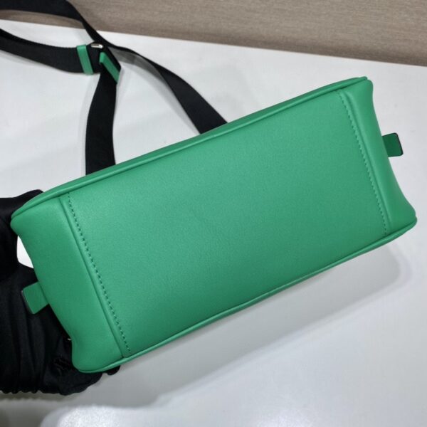 Prada Triangle Bag Green For Women, Women's Bags 9.8in/25cm 1BB082_2BYA_F0458_V_NEO