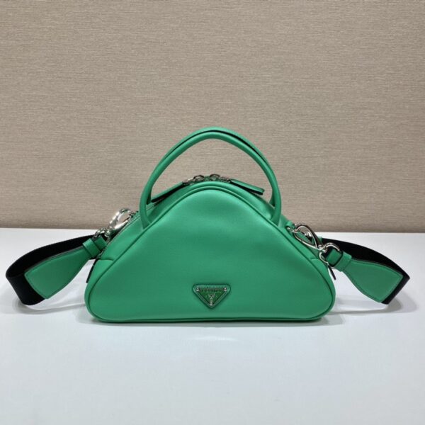 Prada Triangle Bag Green For Women, Women's Bags 9.8in/25cm 1BB082_2BYA_F0458_V_NEO