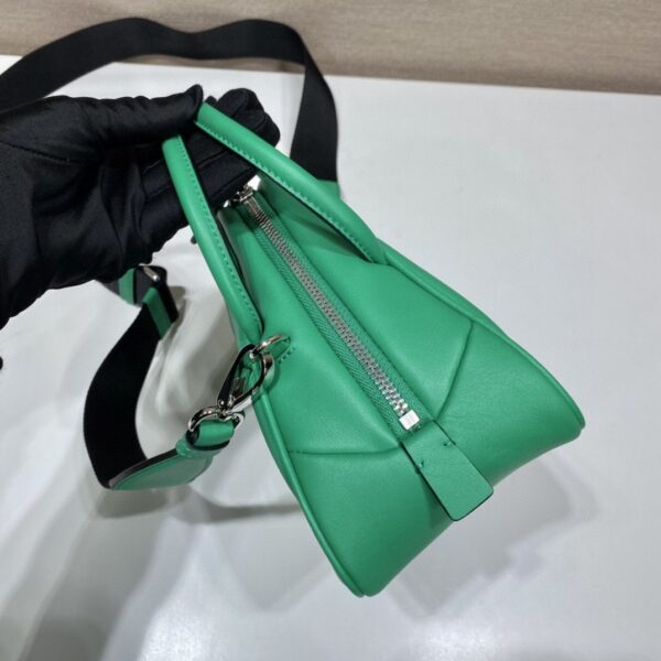 Prada Triangle Bag Green For Women, Women's Bags 9.8in/25cm 1BB082_2BYA_F0458_V_NEO