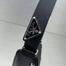 Prada Triangle Mini Bag Black For Women, Women's Bags 9.8in/25cm