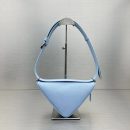 Prada Triangle Mini Bag Blue For Women, Women's Bags 9.8in/25cm