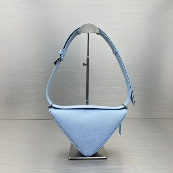 Prada Triangle Mini Bag Blue For Women, Women's Bags 9.8in/25cm