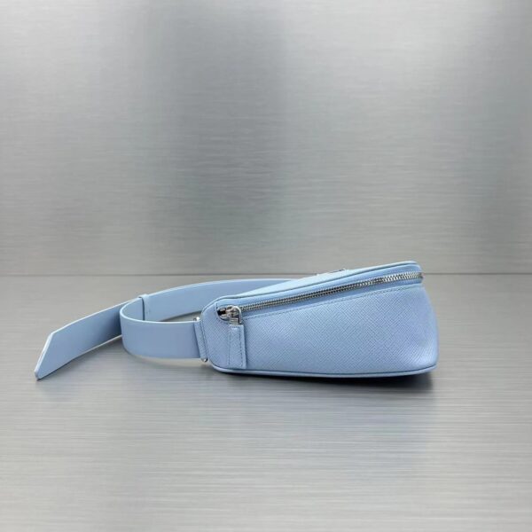 Prada Triangle Mini Bag Blue For Women, Women's Bags 9.8in/25cm