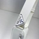 Prada Triangle Mini Bag White For Women, Women's Bags 9.8in/25cm