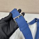 Prada Triangle Pouch Blue For Women, Women's Bags 12.2in/31cm