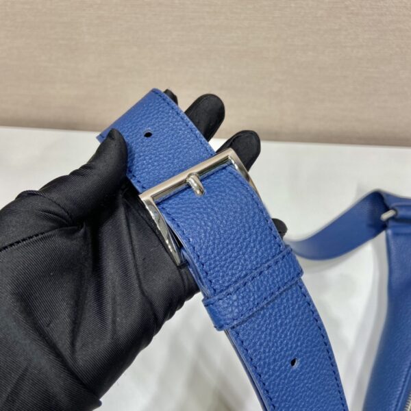 Prada Triangle Pouch Blue For Women, Women's Bags 12.2in/31cm