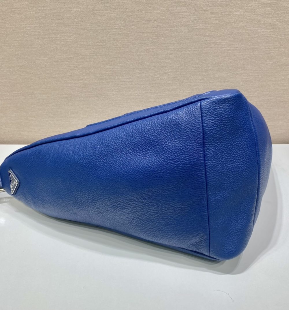 Prada Triangle Pouch Blue For Women, Women's Bags 12.2in/31cm