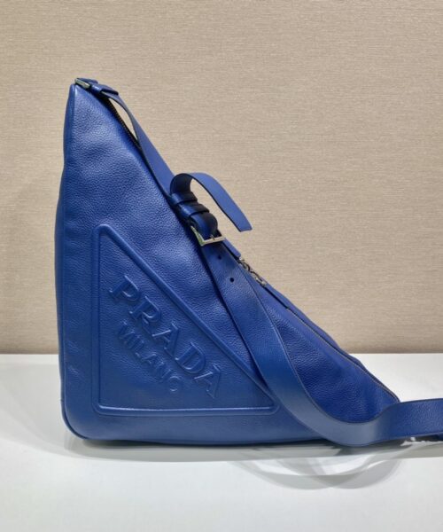 Prada Triangle Pouch Blue For Women, Women's Bags 12.2in/31cm