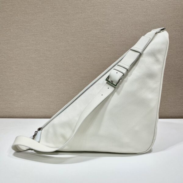Prada Triangle Pouch White For Women, Women's Bags 12.2in/31cm