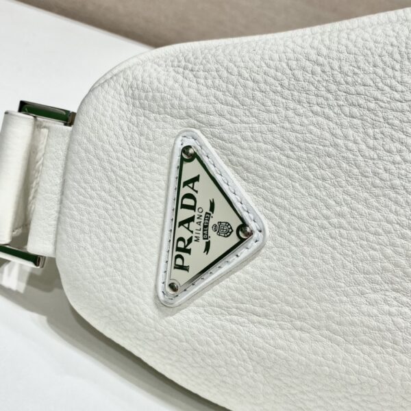 Prada Triangle Pouch White For Women, Women's Bags 12.2in/31cm