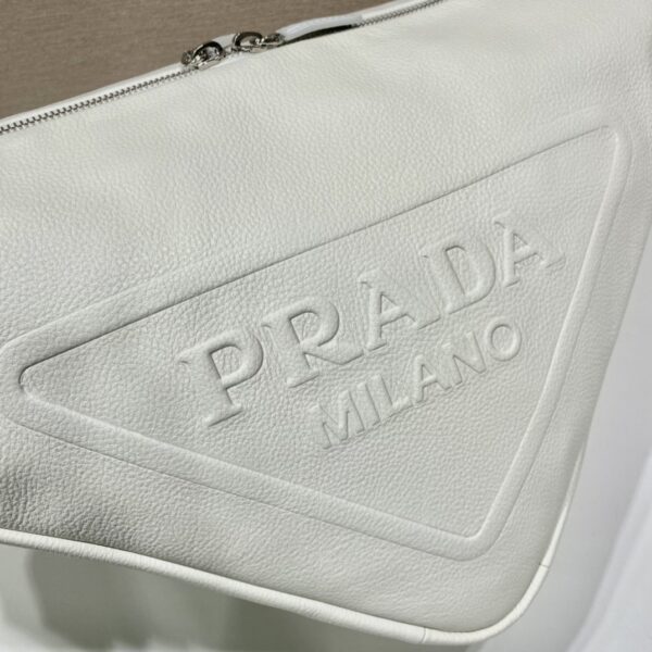 Prada Triangle Pouch White For Women, Women's Bags 12.2in/31cm