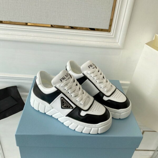 Prada Women's Gabardine Sneakers Black For Women LV