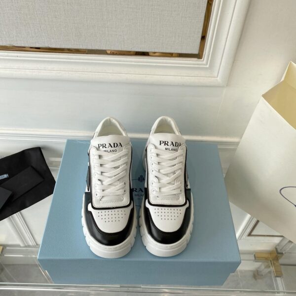 Prada Women's Gabardine Sneakers Black For Women LV