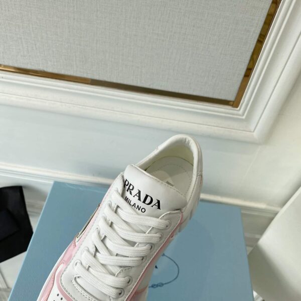 Prada Women's Gabardine Sneakers Pink For Women LV