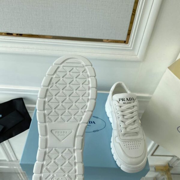 Prada Women's Gabardine Sneakers White For Women LV