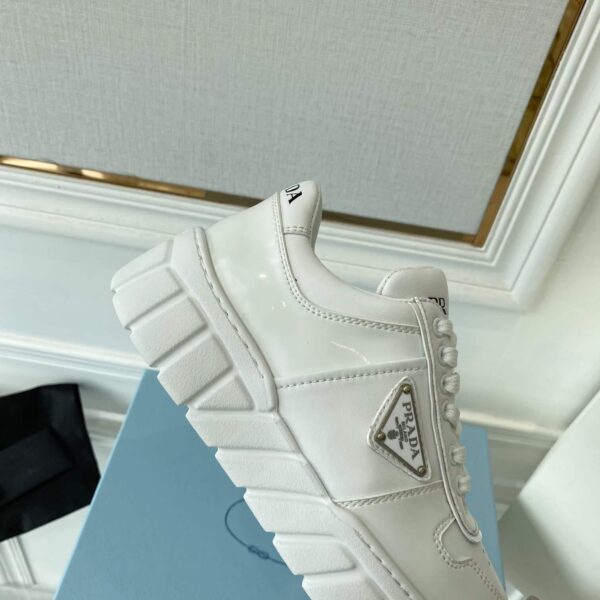 Prada Women's Gabardine Sneakers White For Women LV