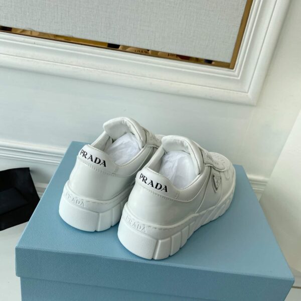 Prada Women's Gabardine Sneakers White For Women LV