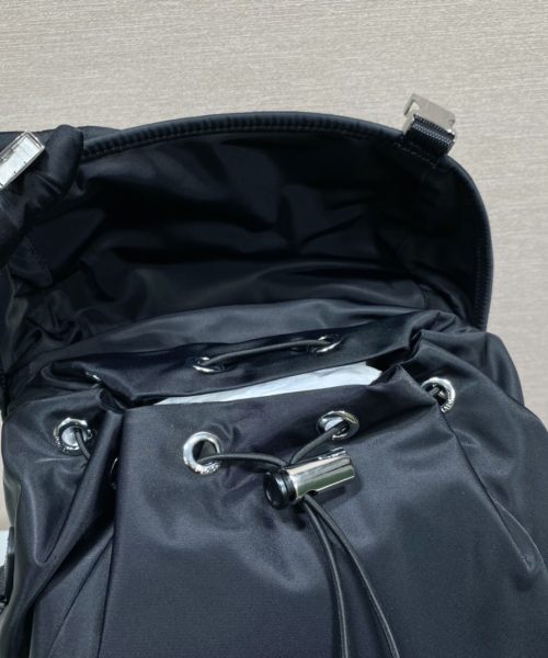 Prada x Adidas Re-Nylon And Saffiano Backpack Black For Women, Women's Bags 17.7in/45cm