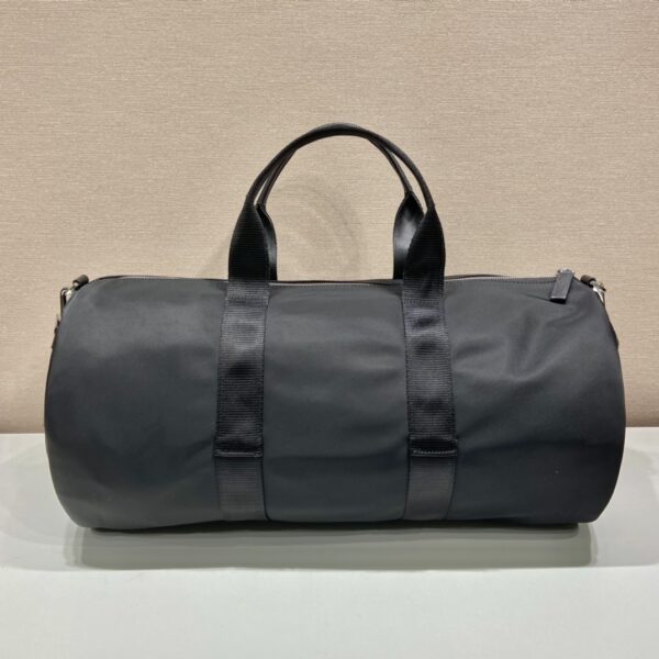Prada x Adidas Re-Nylon Duffle Bag Black For Women, Women's Bags 19.7in/50cm