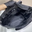 Prada x Adidas Re-Nylon Shopping Bag Black For Women, Women's Bags 15.7in/40cm