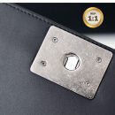 1:1 Replica Chanel Mini Classic Flapbag Black For Women 20cm/7.9 in