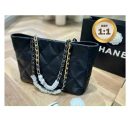 1:1 Replica Chanel Shopping Chanel Bag 19 Black For Women 16in/41cm