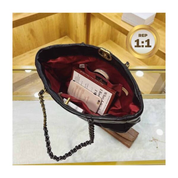 1:1 Replica Chanel Shopping Chanel Bag 19 Black For Women 16in/41cm