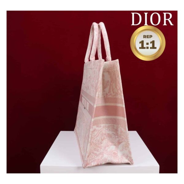 1:1 Replica Christian Dior Medium Dior Book Tote Pink For Women 36cm