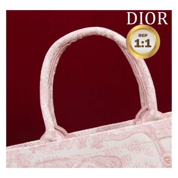1:1 Replica Christian Dior Medium Dior Book Tote Pink For Women 36cm