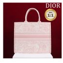 1:1 Replica Christian Dior Medium Dior Book Tote Pink For Women 36cm