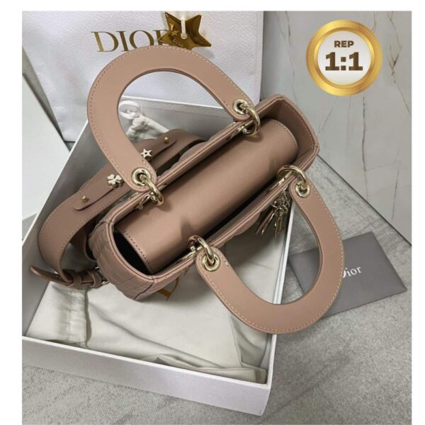 1:1 Replica Christian Dior Small Lady Dior Bag Pink For Women 8in/20cm