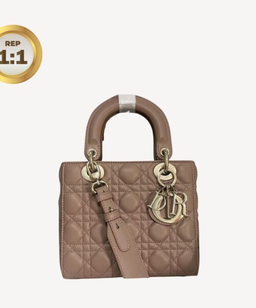 1:1 Replica Christian Dior Small Lady Dior Bag Pink For Women 8in/20cm