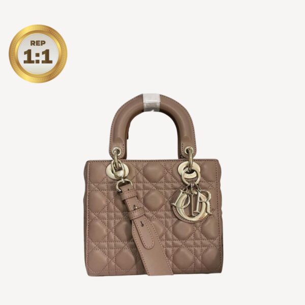 1:1 Replica Christian Dior Small Lady Dior Bag Pink For Women 8in/20cm