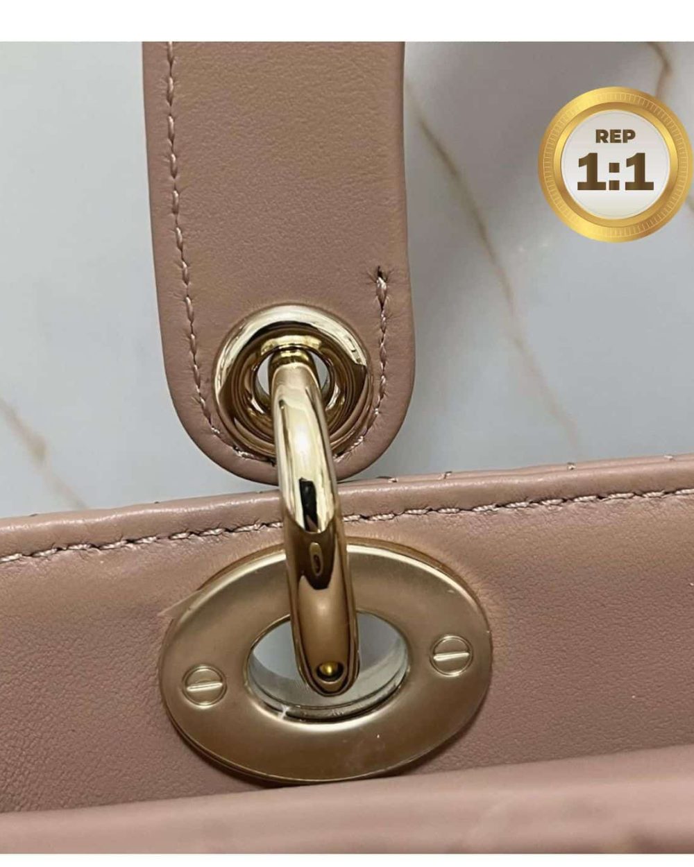 1:1 Replica Christian Dior Small Lady Dior Bag Pink For Women 8in/20cm