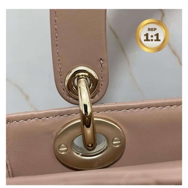 1:1 Replica Christian Dior Small Lady Dior Bag Pink For Women 8in/20cm
