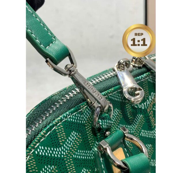 1:1 Replica Louis Vuitton Vendome Mini Bag Green/Navy Blue For Women‎ 9.1in/23cm VENDOSMINTY01CL03P
