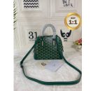1:1 Replica Goyard Vendome Mini Bag Green/Navy Blue For Women‎ 9.1in/23cm VENDOSMINTY01CL03P