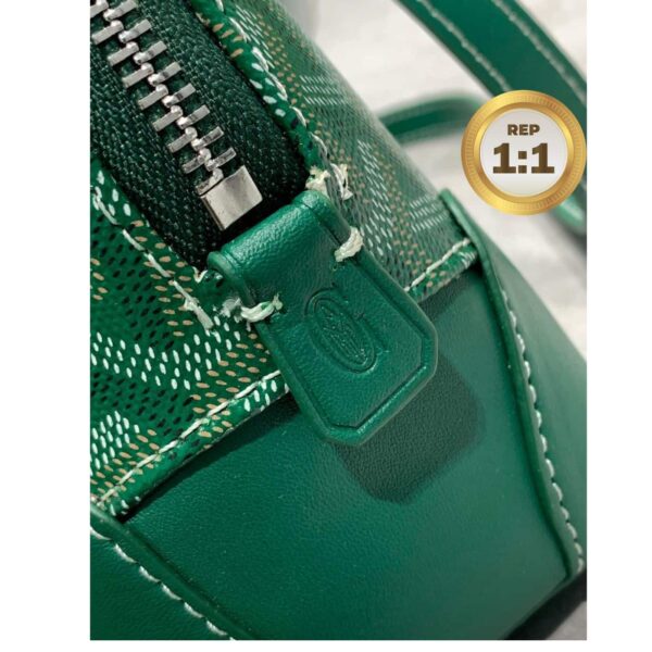 1:1 Replica Louis Vuitton Vendome Mini Bag Green/Navy Blue For Women‎ 9.1in/23cm VENDOSMINTY01CL03P
