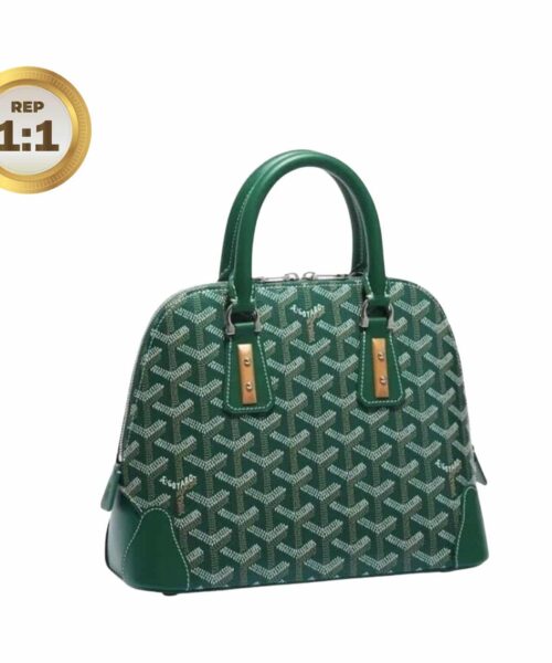 1:1 Replica Goyard Vendome Mini Bag Green/Navy Blue For Women‎ 9.1in/23cm VENDOSMINTY01CL03P