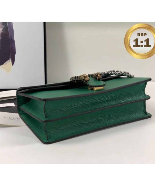 1:1 Replica Gucci Dionysus Shoulder Bag Green For Women 11in/28cm 400249 CAOGX 3120