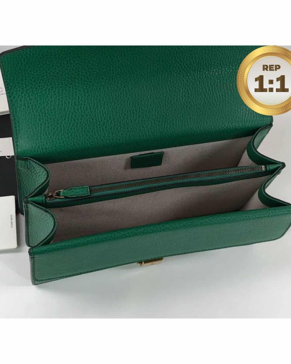 1:1 Replica Gucci Dionysus Shoulder Bag Green For Women 11in/28cm 400249 CAOGX 3120