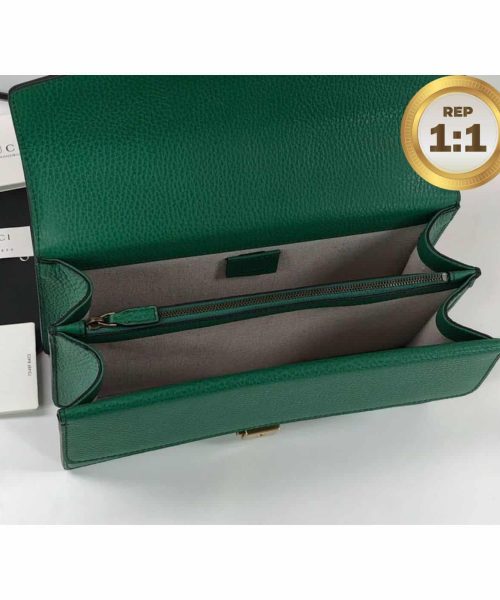1:1 Replica Gucci Dionysus Shoulder Bag Green For Women 11in/28cm 400249 CAOGX 3120