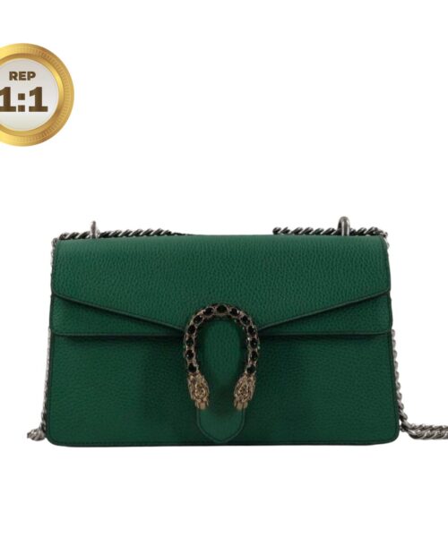 1:1 Replica Gucci Dionysus Shoulder Bag Green For Women 11in/28cm 400249 CAOGX 3120