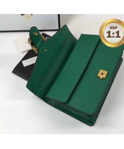 1:1 Replica Gucci Dionysus Shoulder Bag Green For Women 11in/28cm 400249 CAOGX 3120